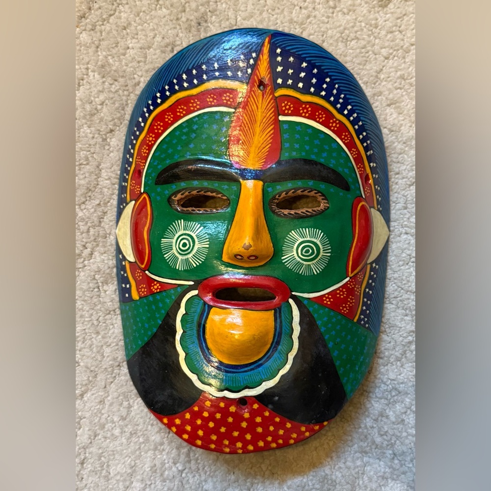 Colorful Handcrafted Mask